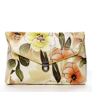 Dámska crossbody kabelka žltá - DIANA & CO Rozária