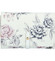 Dámska kvetovaná listová kabelka biela - DIANA & CO Flouw