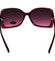 Dámske slnečné okuliare tmavočervené - S6505