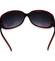 Dámske slnečné okuliare tmavočervené - R252
