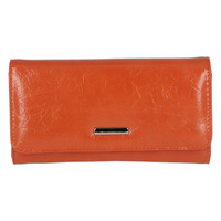 Dámska listová kabelka do ruky oranžová - Michelle Moon F290