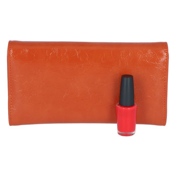 Dámska listová kabelka do ruky oranžová - Michelle Moon F290