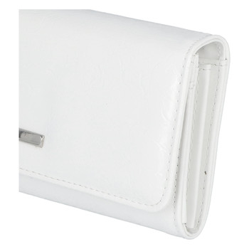 Dámska listová kabelka do ruky biela - Michelle Moon F290