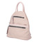 Originálny dámsky batoh kabelka svetloružový - Romina Gempela