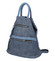 Originálny dámsky batoh kabelka modrý - Romina Gempela