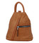 Originálny dámsky batoh kabelka hnedý - Romina Imvelaphi