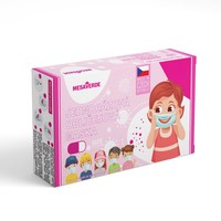 Jednorazové detské zdravotnícke rúško českej výroby 10ks - dievčatá