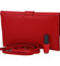 Luxusná dámska kabelka červená - ItalY Brother