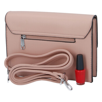 Dámska crossbody kabelka ružová - Silvia Rosa Inkany
