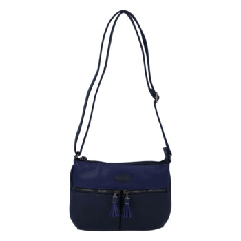 Dámska crossbody kabelka tmavomodrá - David Jones Lucinda