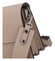 Elegantná kožená kabelka camel - ItalY Kenesis